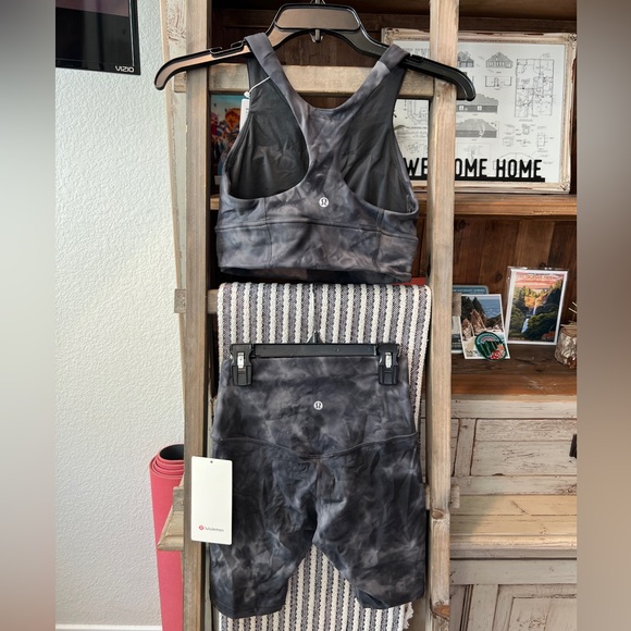 NWT Lululemon women’s set wunder train long line bra and align hr short size 6/4 - Picture 4 of 7